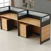 2 Way MDF Cubic Office Workstation thumb 11