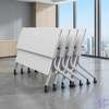 1.2m White Foldable Office Table thumb 8