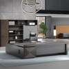 Office desk: 1.6m L-shaped executive office table thumb 2