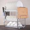 Stainless Steel 3 layer dish drainer rack thumb 1