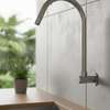 Stainless Steel Wall-Mount Kitchen Faucet High-Arc thumb 0