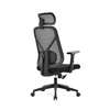 Office chair: Modern Black Ergonomic Office Seat thumb 1