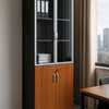 Cabinets : 2-Glass Door Office Storage Cabinet thumb 0