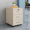 Lockable 3-Drawer Pedestal Office Movable Cabinet thumb 0