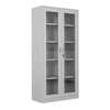 Lockable Metal 2 Glass Door Office Cabinet thumb 2