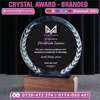 CRYSTAL AWARDS TROPHIES BRANDED/ENGRAVED thumb 1