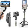 Selfie Stick Video Tripod Black   flexible holder thumb 1
