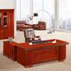 Office Desk: 140cm Mahogany Ample Executive Desk thumb 2