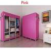 Quality portable wooden and metallic stands wardrobe thumb 1