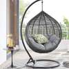 Rattan Chair :  Handwoven Hanging Rattan Chair thumb 8