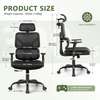 Office Chair; Orthopedic High Back Reclining Office Chair thumb 3