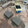 Blue Cement Block Making Machine Compact Mechanical Press thumb 4