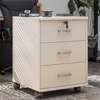 Lockable 3-Drawer Pedestal Office Movable Cabinet thumb 11