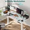 Office Desk : 1400mm  Electric Height Lift Office Desk thumb 4