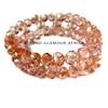 Womens Pink Crystal Necklace and bracelet thumb 1