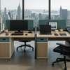 Office Desk: Modular 4-Person Desk thumb 4