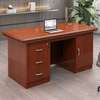 Office Desk: 1400mm Executive  Office Mahogany Desk thumb 2