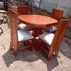 4 Seater Oval Shaped Mahogany Wood Tables thumb 4