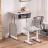 Kids Adjustable Height Homework Desk and Chair thumb 7