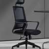 Office Chair: Upholstered Chair with Headrest thumb 4