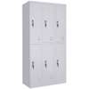 6 Doors Lockable Steel Storage Cabinet thumb 4
