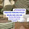 PRESSURIZED TREATED FENCING POLES thumb 0