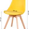 High Foam Cushion Bedroom Chair; Simple Modern Style thumb 2
