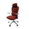 Office Chair: Orange Orthopedic Lumber Support Office Chair thumb 2