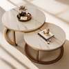 Coffee Table:Pair of Marble Tables In Riosiri thumb 1