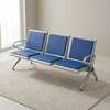 3-Link Leather Reception Bench thumb 1