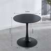Dining Tables:Black Round Dining Table  In  Nyakoe thumb 5