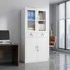 2 Door Steel Office Cabinet with 2 Drawers thumb 0