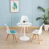 Dining Table; 1200MM White Round Marble Dining Table thumb 5