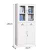 2 Door Steel Office Cabinet with 2 Drawers thumb 8