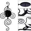 Wrought iron decorative candle wall stand 2 pieces thumb 2