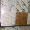 Elegant Marble Effect Porcelain Floor Tiles Glossy Finish thumb 0