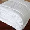 Top quality white striped pure cotton duvet covers thumb 2