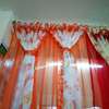 ADORABLE ORANGE AND GREEN KITCHEN CURTAINS thumb 2