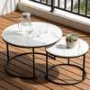 Coffee Tables:Pair of Marble Coffee Table In Keumbu thumb 3