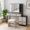 Dressing Table : Bedroom Vanity Dresser With  LED Light thumb 6