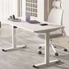 Jumbo White 140 cm Electric Adjustable Table thumb 2