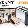 Sokany Quality 2 Slice Bread Toaster silver/black thumb 0
