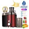 Nunix Juicer Machine/ Juice Extractor For Whole Fruit& Vegetables. thumb 0