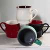 Set of 6 Black Ceramic Mugs Durable & Elegant thumb 1