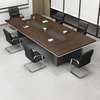 2.4 M Rectangular Wooden Executive Boardroom Table thumb 1