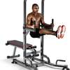 Multi-Gym Power Tower Dip Station with Bench and Pull Up Bar thumb 1