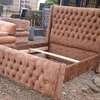 5×6 Quality modern chesterfield bed made by hardwood thumb 0