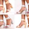 *Quality Latest Fashion Ladies Designer Straps Open Heel Shoes* thumb 0