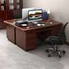Office Desk; 120cm Mahogany Executive Desk thumb 1