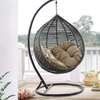 Luxury Wicker Hanging Egg Chair – Modern Rattan Swing thumb 0